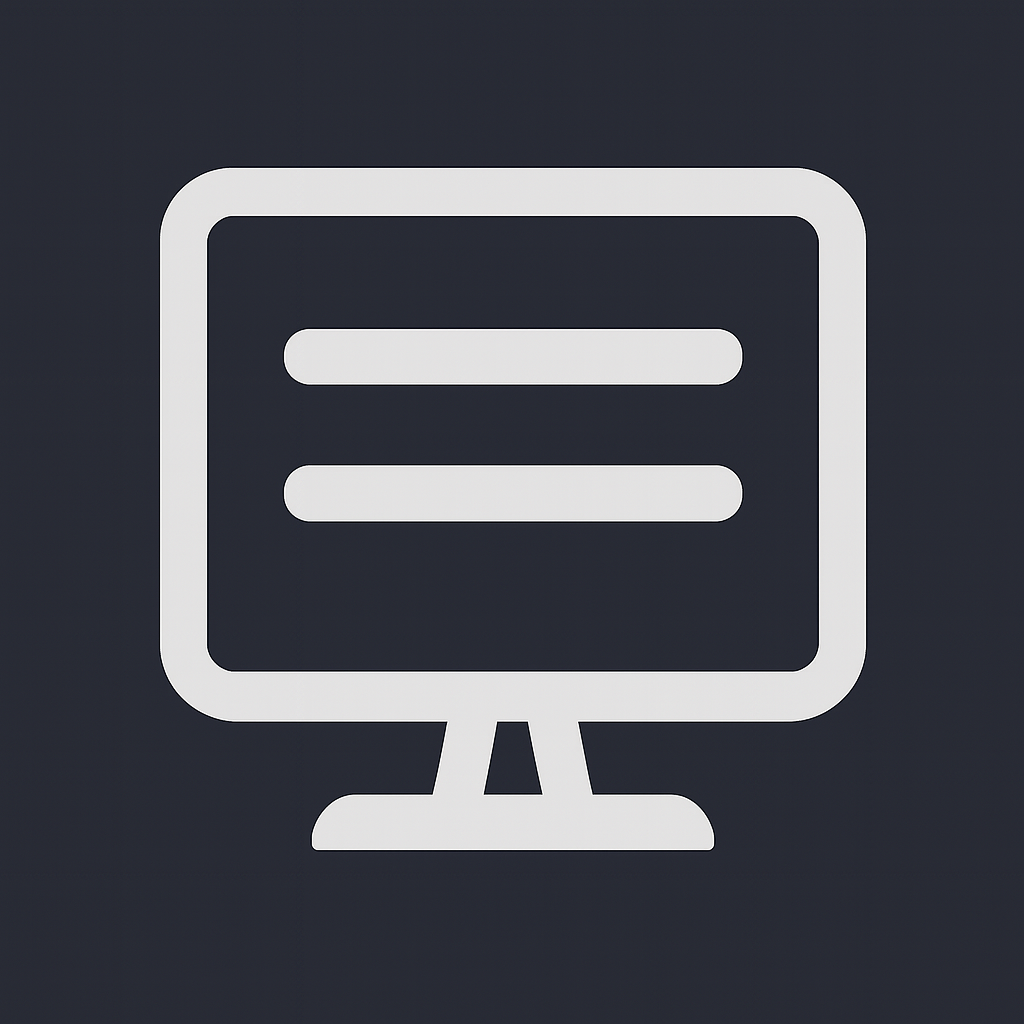 Monitor Icon